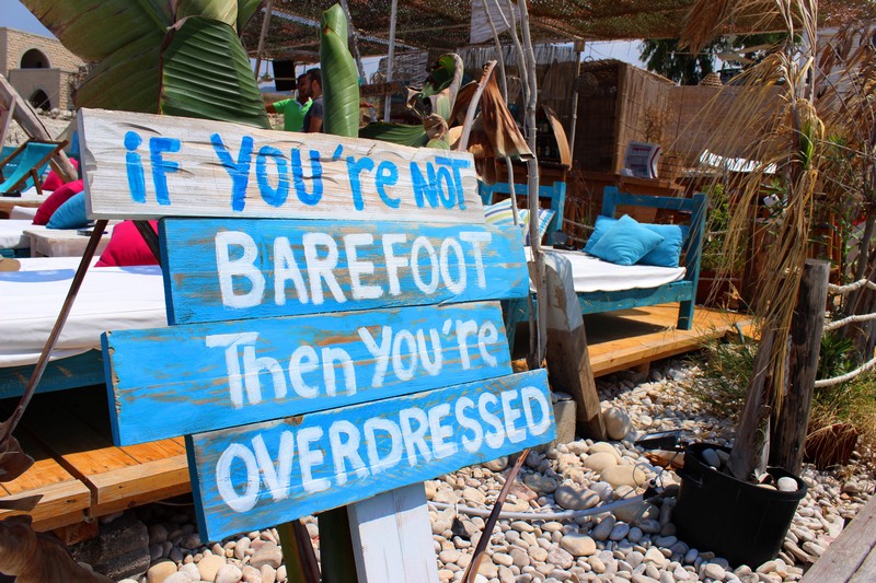 Tonic Beach Bar on Sunday